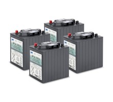 Комплект АКБ 4x 6V/180Ah, 24 V, 180 Ah