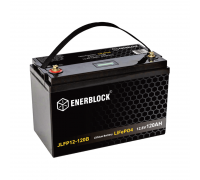 Аккумулятор ENERBLOCK JLFP 12 В, 120 Ач LITHIUM LiFePO4