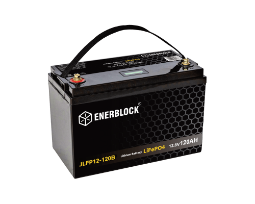 Акумулятор ENERBLOCK JLFP 12 В, 120 Аг LITHIUM LiFePO4
