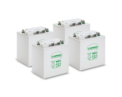 Комплект батарей AGM 4x 6V/170Ah, 24 V, 170 Ah