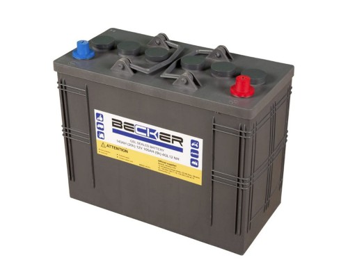 Тяговая гелевая аккумуляторная батарея BECKER 12V 105Ah