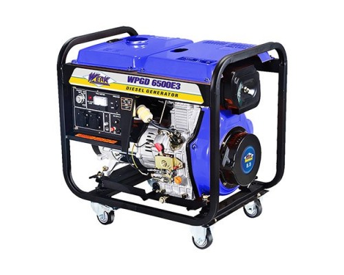 Генератор дизельний WERK WPGD6500E3