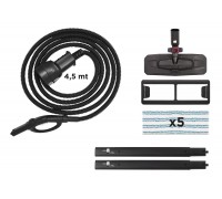 Набір аксесуарів POLTI Steam Kit with Flexi Brush (шланг 4.5 м)