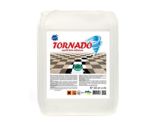 Засіб для прибирання підлоги Водостек TORNADO, 10 кг