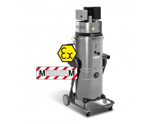 Вибухозахищений пилосос ATEX з індукційним двигуном LAVOR DTX100 1-26 SM Ex 2-22