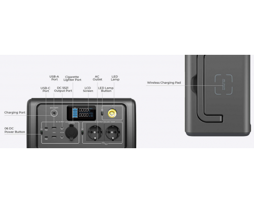 Портативная електростанция BLUETTI PowerOak EB70