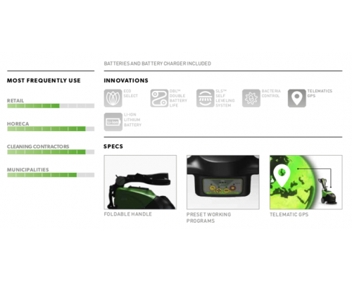 Машина для мойки полов IPC Gansow CT 15 B 35 LI-ION