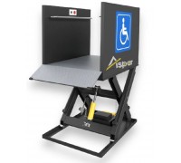 Ножничный инвалидный подъемник