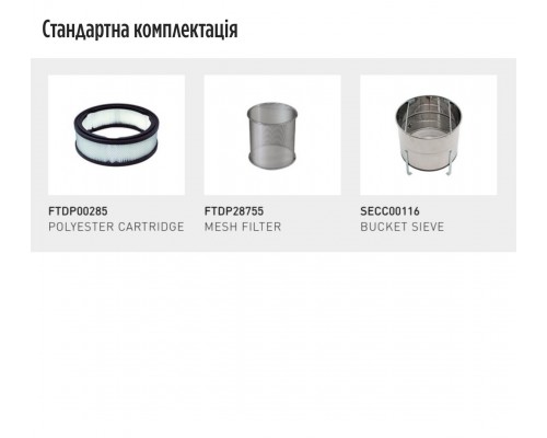 Промисловий пилосос IPC Soteco GS 3/78 OIL для прибирання після металообробки