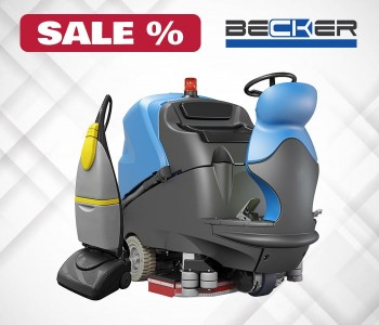 Скидка -20% на поломоечные машины BECKER Скидка -20% на поломоечные машины BECKER