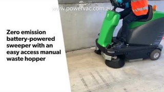 IPC 1050 Ride On Sweeper from PowerVac