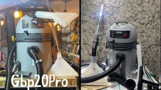 Lava tapicería lavor GBP 20 Pro inyecta y aspira!! como conectar, lavado dé vestiduras.