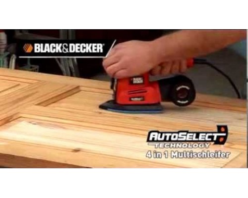 Шліфмашина ексцентрикова мережева BLACK+DECKER KA280K