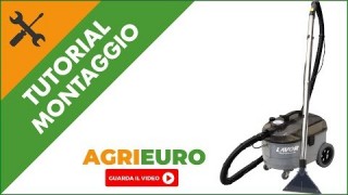 Lavamoquettes professionale Lavor Jupiter : presentazione e funzionamento del prodotto Made in Italy