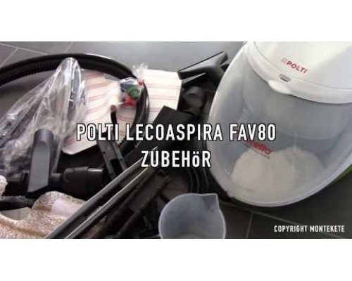 Паровий пилосос POLTI Vaporetto Lecoaspira FAV80 Turbo Intelligence